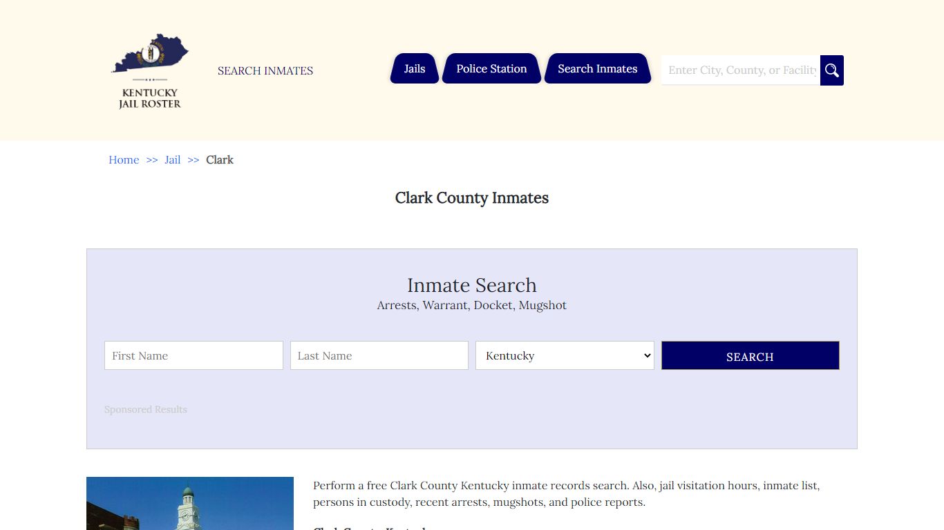 Clark County Inmates | Jail Roster Search